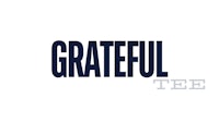 grateful tee logo on a white background